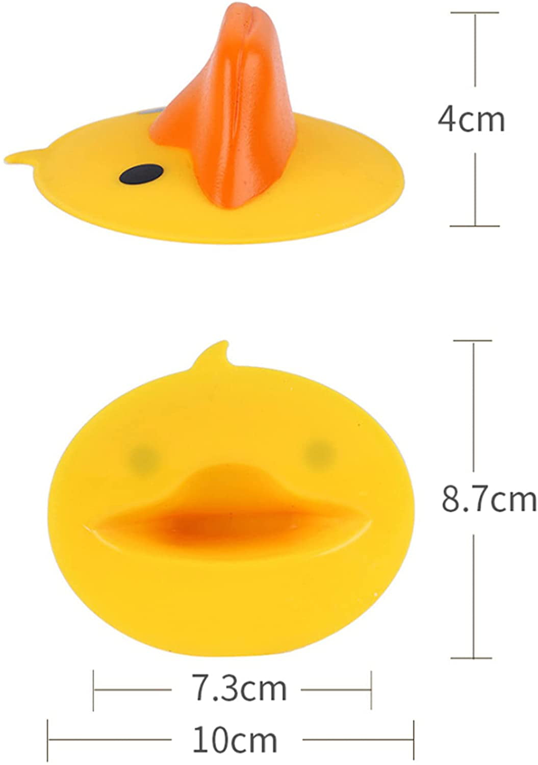 Silicone Heat Resistant,yellow duck Silicone Pinch Holders Pot Holder,Silicone Oven Mitts Heat Resistant Cooking Pinch Mitts Gloves 1 pair CiCy Silicone Pot Holders 2 pic