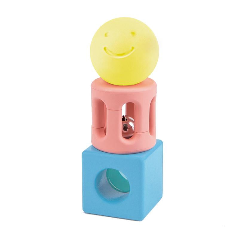 Hape Colorful Rattle Toys for Newborn, Infants & Toddlers for Ages 3 and Up, 3 Piece