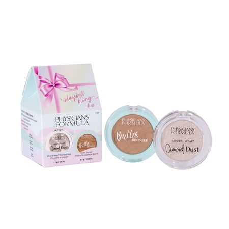 Physicians Formula Slaybell Bling Bronzing Duo Gift Set for Tweens, Teens, and Adults