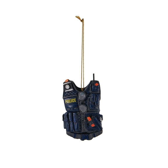 Polyresin Police Vest Ornament