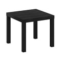 thumbnail image 1 of Furinno Classic Homey Square Side Table, Black, 1 of 6