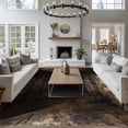 thumbnail image 3 of Large Area Rugs for Living Room Bedroom, 3D Optical Illusion 8'x10' Rug Washable Carpet Runner Indoor Outdoor, Visual Trap Looks Like Holes Brown Non Slip Floor Mats Rug for Kitchen, Patio, 3 of 8