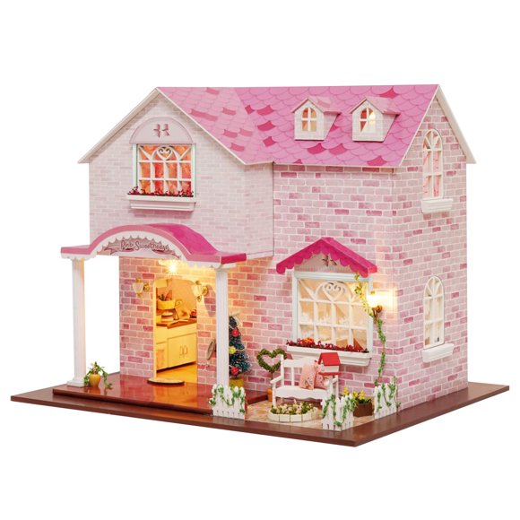 DIY House Toy, House Toy, Lifelike 1:24 Scale Vivid For Kids Children Gifts Girls