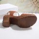 thumbnail image 5 of WILLBEST Sandalias Ortopédicas Para Mujer, Zapatos De Verano Con Hebilla Sólida, Informales, Con Punta Abierta, Tacones Cuadrados, Cómodos, Para Playa, 5 of 9