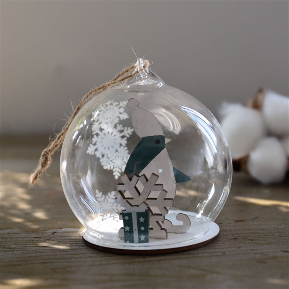 glass balls for christmas