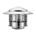 thumbnail image 2 of Leodye Stainless Steel Chimney Cap - Rainproof with Screen for Roof Vents, 2 of 3