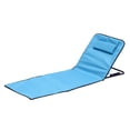 thumbnail image 3 of Tumbona de playa, silla de suelo con respaldo para adultos, silla de playa plegable ajustable de 5 posiciones para tomar el sol en el patio trasero Cola sillas de playa plegables, 3 of 8