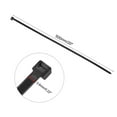 thumbnail image 2 of Uxcell 20 Inch x 0.22 Inch Self-Locking Cable Zip Ties Nylon Black 55 Pack, 2 of 5