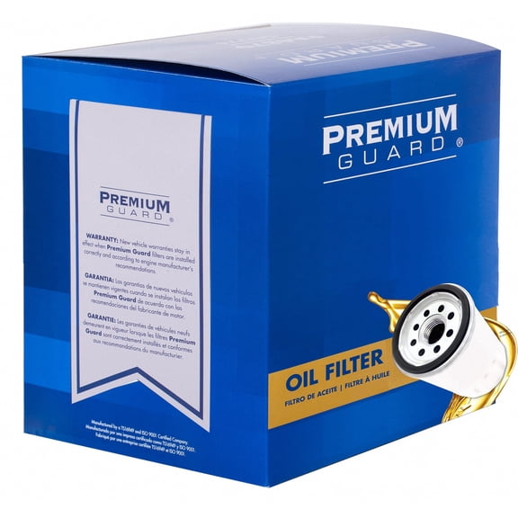 Premium Guard Extended Life Oil Filter up to 10k Miles PG6128EX | Fits 2011-2025 Ford F-250 Super Duty, F-350 Super Duty, 2011-2024 F-550 Super Duty, F-450 Super Duty, 2016-2025 F-750
