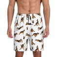 thumbnail image 1 of Fotbe German Shepherd Dog Pantalones Cortos de Pijama para Hombre, Ropa de Dormir, Pantalones de Pijama Cortos para Hombre-Medium, 1 of 6