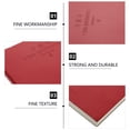 thumbnail image 3 of OUNONA 1Pc Receipt Book Red Fake Simple Design for Office Use, 3 of 7