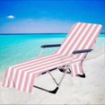 thumbnail image 4 of SeraphinaT Beach Chair Cover Microfiber Chaise Lounges Chair Towel Cover Stripe, 4 of 4