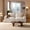loveseat, variant on Vorthio 90.5" Modular Sectional Sofa, Oversized L-Shape Cloud Couch,Boneless Couches for Living Room,No Assembly Required, White