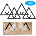 thumbnail image 4 of 6Pcs Billard Autocollant Pendule, Autocollant de Coup de Pied de Billard, Papier Film Matériel Billard Rack Autocollant Position Piscine Rack Triangle, Accessoires de Billard, 4 of 7