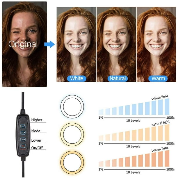 Ring light before and after zoom deals