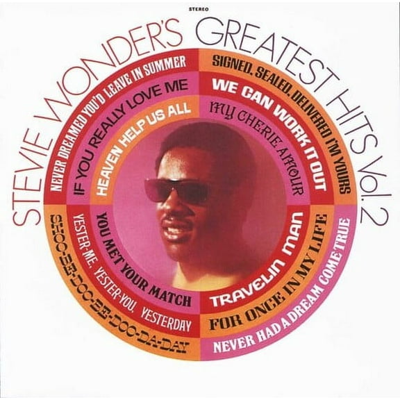 Stevie Wonder - Greatest Hits, Vol. 2   [Braille Cover] - Music & Performance - Vinyl