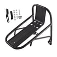 thumbnail image 3 of Portaequipajes delantero para bicicleta, portaequipajes universal estable para horquilla delantera, portaequipajes para viajes, ciclismo, bicicleta, 3 of 8