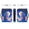 thumbnail image 4 of HELLHERO Owl Pattern Design Bible Cover for Christian Prayer Church, Zipper Bible Bag PU Leather Lightweight Bible Covers, 4 of 12