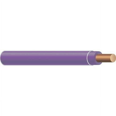 Southwire Building Wire,12AWG,THHN,Sld,Pur,500ft 21204301