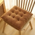 thumbnail image 1 of Tapete de escritorio, cojín de asiento, almohadillas para silla, cojín de silla esmerilado de color sólido, cojín para silla de comedor, cojín de asiento de oficina para estudiantes y cojín de asiento, 1 of 5