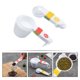 thumbnail image 3 of Juego de tazas y cucharas medidoras, tazas medidoras apilables, cucharas medidoras de plástico reutilizables, 1 Juego, 3 of 7