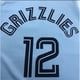 thumbnail image 4 of hot pressed nba Memphis Grizzlies No.12 Morant blue limited basketball jersey, 4 of 4