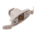 2X Beige Sun Visor Clip Holder Bracket 51168243575 Compatible E46 3 Series 325 M3