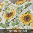 thumbnail image 7 of Yellow Sunflower Throw Pillow Cover 16 x 24 Inch Decorative Pillow Cover Grey Plaid Country Bee Farmhouse Floral Lumbar Pillowcase Seasonal Rectangle Cushion Case for Couch Sofa Bed Living Room, 7 of 7