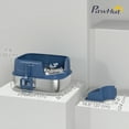 thumbnail image 3 of PawHut Stainless Steel Cat Litter Box, High Sided Cat Litter Box with Scoop, 3 of 10