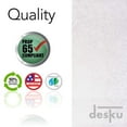 thumbnail image 5 of DESKU - Octagon Gaming Chair Mat, Computer and Office Chair Mat for Carpet, Clear, 46 Inches x 49 Inches, 5 of 9