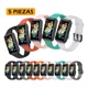 thumbnail image 1 of 5 Correa Silicona Compatible Con Huawei Band 7 + 2 Micas 3d, 1 of 8