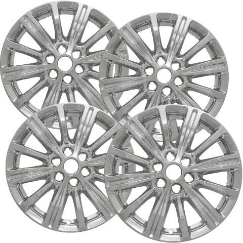 Set of 4 18 inch Chrome ABS Wheel Covers Compatible with 2017-2019 Cadillac XT5 Rims