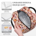 thumbnail image 3 of Pofeuu Maneki-Neko Cats Print Lunch Bag for Adult Insulated Lunch Box,Leakproof Cooler Food Lunch Containers Reusable High Capacity Lunch Tote Bags-One Size, 3 of 6