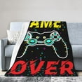 thumbnail image 2 of XMXY Fleece Throw Blanket for Couch, Play Controller Joystick Lightweight Plush Fuzzy Cozy Soft Bed Blankets and Throws for Sofa, 40"x30" inches, 2 of 8