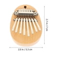 thumbnail image 2 of AURARMLET Wood Thumb Piano for Beginner Practice Sleek Design 1Set, 2 of 6