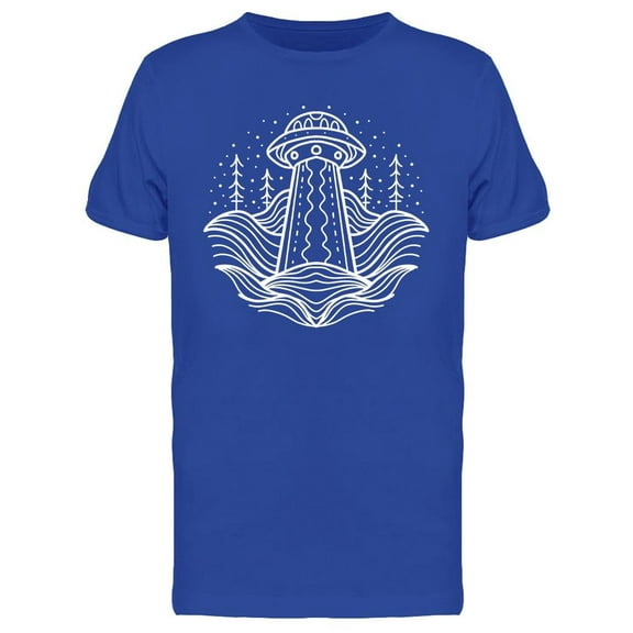 Alien U.f.o. Invasion T-Shirt Men -Image by Shutterstock, Male Large
