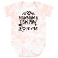 thumbnail image 3 of Inktastic Mawmaw and Pawpaw Love Me Girls Baby Bodysuit, 3 of 5