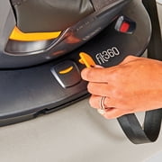 Fit360® ClearTex® Rotating Convertible Car Seat with 360 Degree Rotation for Rear-Facing and Forward-Facing, LeverLock® Self-Tensioning Lock System