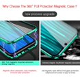 thumbnail image 3 of 360 Magnetic Adsorption Metal Case For Xiaomi Redmi Note 9 8 7 K20 Pro 8T 9A 8A Mi Note 10 Lite Poco X3NFC F1 F2 Pro Glass Cover, 3 of 7