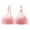 Hot Pink Everyday Bra, variant on HAPIMO Women's Everyday Bra Lifting Bra Comfy Underwear Push Up Wireless Brassiere Solid Color Trendy Lady Lingerie Beige L