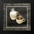 thumbnail image 2 of OnRei 20x20 Black Modern Framed Museum Art Print Titled - Two Cups, 2 of 5