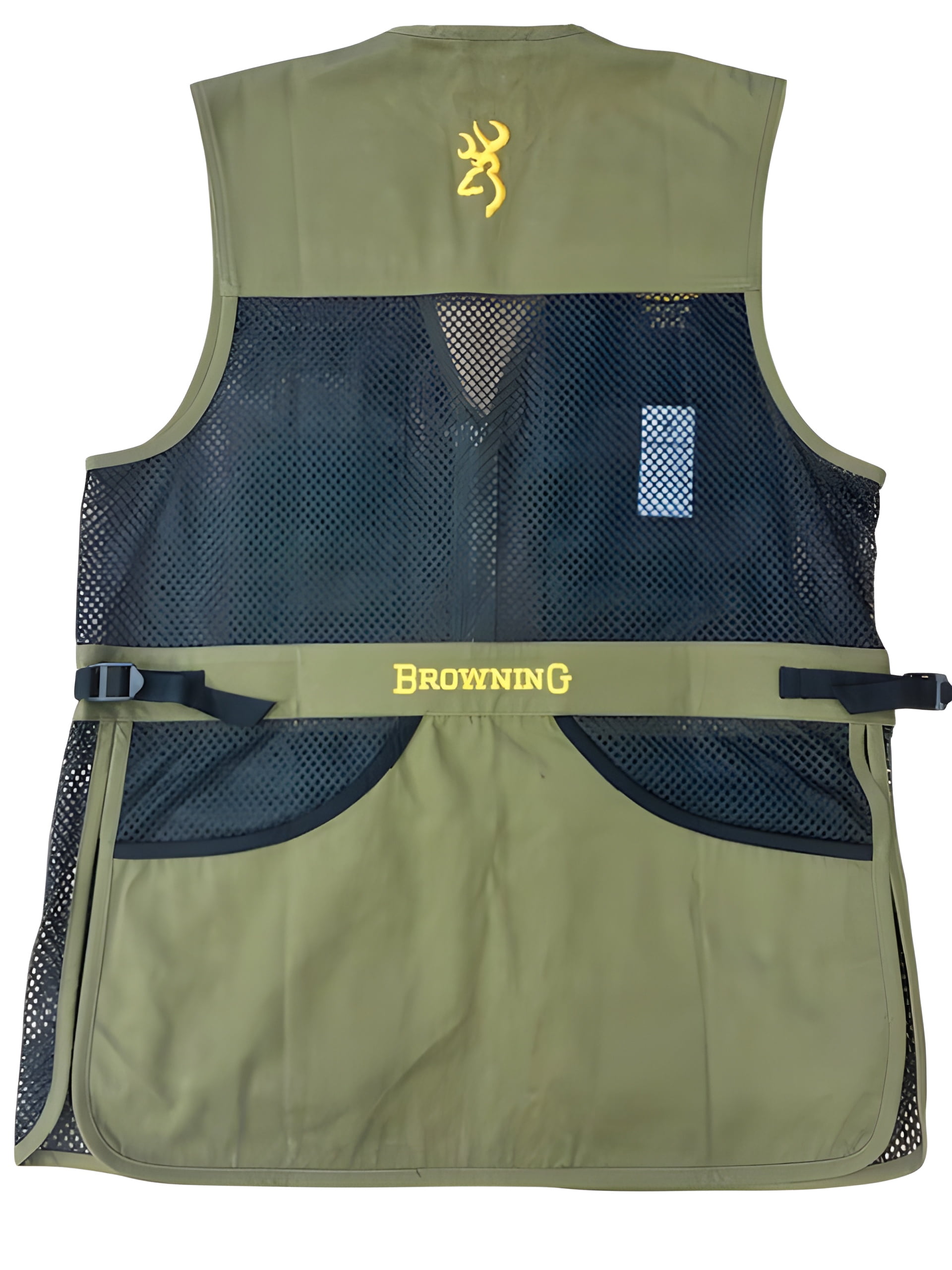 Browning Trapper Creek Mesh Shooting Vest Olive XX-Large - Walmart.com