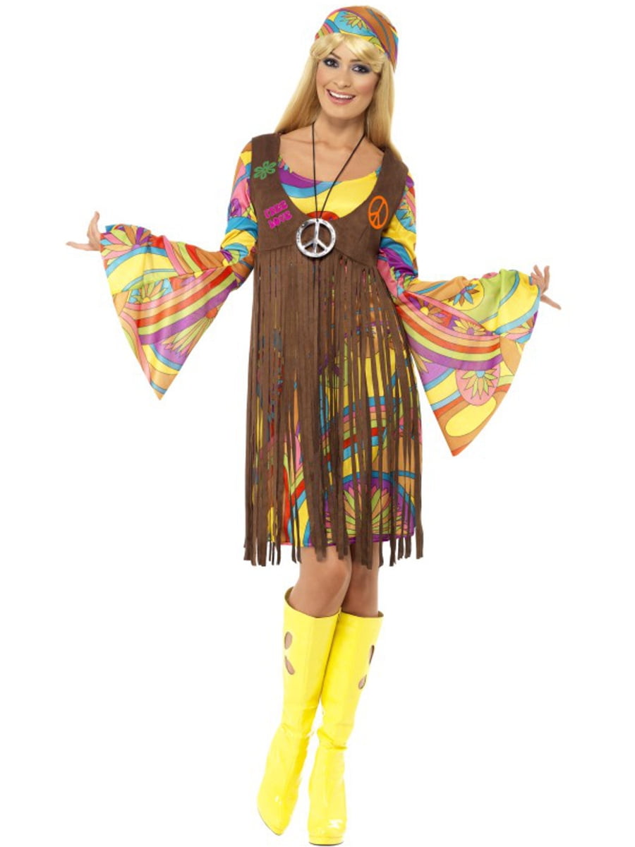 Smiffys Womens Harmony Hippie Costume