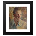 thumbnail image 2 of Jerry Bywaters 20x24 Black Modern Framed Museum Art Print Titled - Self-Portrait (C. 1925-1935), 2 of 5