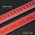 thumbnail image 4 of MOMOJIA Marking Ruler Square T Type Woodworking Scribers Measuring Tool Edges Ruler, 4 of 9