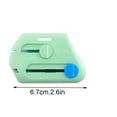 thumbnail image 3 of Multifunctional Plastic Sewing Magnet Gauge with Needle Threader, Fabric Positioning Tool for Accurate Measurement and Thread Removal, 3 of 7