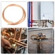 thumbnail image 4 of Tubo de Cobre Uxcell 7/8'' OD x 3Ft Tubería Flexible de Refrigeración Metal Hueco Suave para Aire Acondicionado Refrigerador, 1/4" OD x 4.9Ft x 1/64" T, 4 of 5