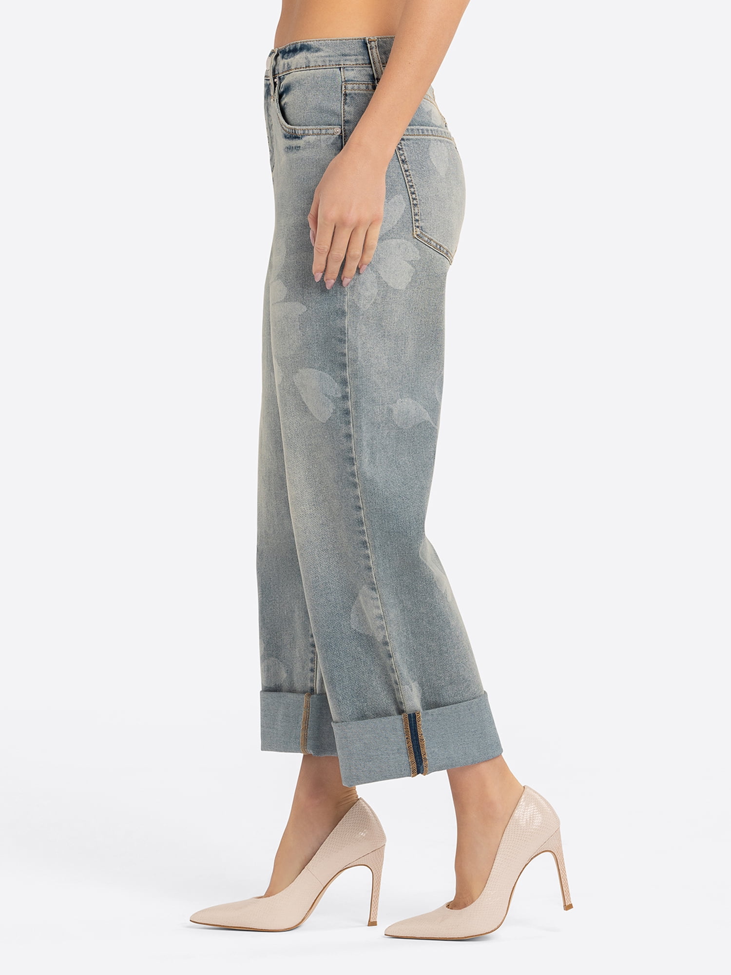 Jessica Simpson Women's Zinnia Wide Leg Jean, Sizes 2-16