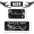 thumbnail image 3 of Spooky Skeleton Spider Bone Black Halloween Kitchen Rugs Set of 2 Non Skid Kitchen Floor Rug and Mat Kitchen Rug Area Mat Carpets for Seasonal Floor Decor 17"x47"+17"x30", 3 of 6