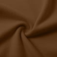thumbnail image 6 of HLKJKLS Long Sleeve Shirts For Women Crew Neck Long Sleeve Light Fleece Basic T Shirt Delongs Casual Comfortable Brown S-3Xl, 6 of 7